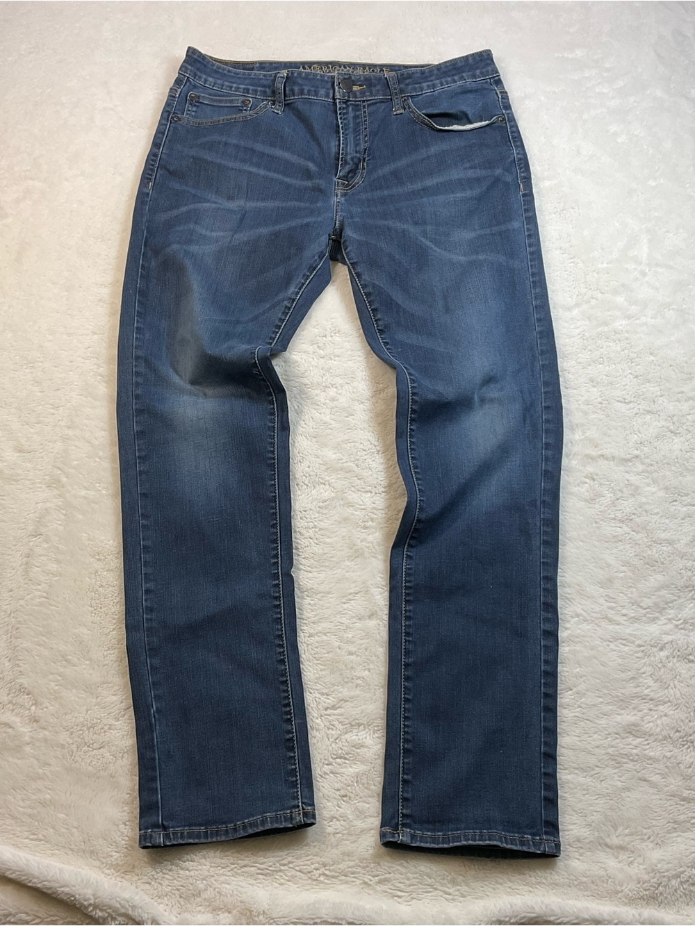 American Eagle Extreme Flex Men’s Jeans 34x32 Medium Wash Straight Leg Stretch
